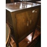 An Aw.Lyn small cabinet with drinks glasses Catalogue only, live bidding available via our