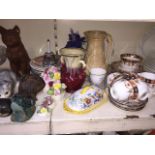 Various pottery, animal ornaments etc. Catalogue only, live bidding available via our webiste. If
