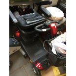 A Go Go mobility scooter with charger and key. Catalogue only, live bidding available via our