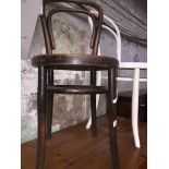 A bentwood cafe style chair Catalogue only, live bidding available via our webiste. If you require