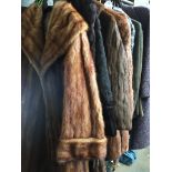 4 fur coats Catalogue only, live bidding available via our webiste. If you require P&P please read