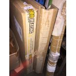 Two boxes of under floor insulation The-saleroom.com showing catalogue only, live bidding