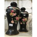 Pair of Edwardian vases The-saleroom.com showing catalogue only, live bidding available via our