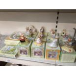 A collection of Royal Doulton Brambly Hedge figures and plates. The-saleroom.com showing catalogue