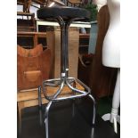 A retro stool The-saleroom.com showing catalogue only, live bidding available via our website. If
