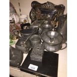 Pewter ware etc. The-saleroom.com showing catalogue only, live bidding available via our website. If
