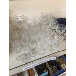 Various glasses The-saleroom.com showing catalogue only, live bidding available via our website.