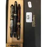 Laguiole pen set The-saleroom.com showing catalogue only, live bidding available via our website. If