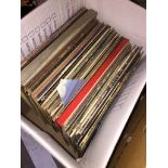 A box of LPs The-saleroom.com showing catalogue only, live bidding available via our website. If you