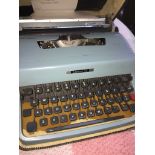 A vintage Olivetti Lettera 32 typewriter The-saleroom.com showing catalogue only, live bidding