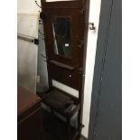 Oak hallstand The-saleroom.com showing catalogue only, live bidding available via our website. If