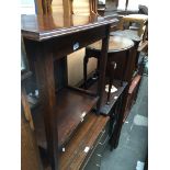 Two tier table The-saleroom.com showing catalogue only, live bidding available via our website. If