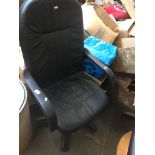 A swivel office chair The-saleroom.com showing catalogue only, live bidding available via our