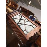 Edwardian mahogany corner cabinet The-saleroom.com showing catalogue only, live bidding available