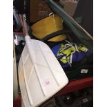 An inflatable dinghy The-saleroom.com showing catalogue only, live bidding available via our