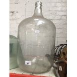 A large glass bottle The-saleroom.com showing catalogue only, live bidding available via our