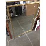 A large mirror. - gold framing The-saleroom.com showing catalogue only, live bidding available via