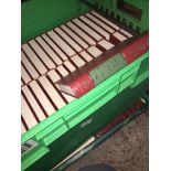 2 crates of books (approx 60) The-saleroom.com showing catalogue only, live bidding available via