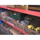 7 boxes of misc tools to include garageware, woodworking, etc. The-saleroom.com showing catalogue