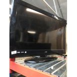 A Logik 32" TV - no remote. The-saleroom.com showing catalogue only, live bidding available via