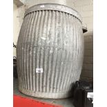 A galvanised dolly tub The-saleroom.com showing catalogue only, live bidding available via our