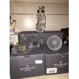 Three boxed Waterford Crystal Glass items on a Golf related theme The-saleroom.com showing catalogue
