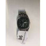 A Ladies S/S Seiko Sports 100 Day/Date Water Resistant wrist watch The-saleroom.com showing