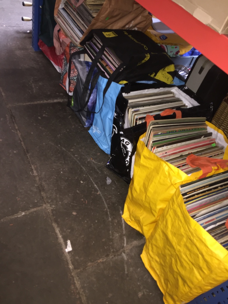 10 bags of LPs The-saleroom.com showing catalogue only, live bidding available via our website. If