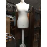 A dress maker's dummy The-saleroom.com showing catalogue only, live bidding available via our