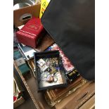 A box of mixed items inc bric a brac, books etc The-saleroom.com showing catalogue only, live