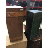 Two wooden boxes The-saleroom.com showing catalogue only, live bidding available via our website. If
