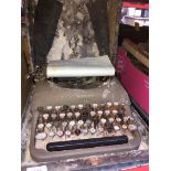 A Remington typewriter - AF The-saleroom.com showing catalogue only, live bidding available via