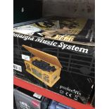 Nostalgia music system The-saleroom.com showing catalogue only, live bidding available via our
