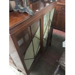 1920s mahogany display cabinet The-saleroom.com showing catalogue only, live bidding available via