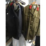 2 military dress uniforms. The-saleroom.com showing catalogue only, live bidding available via our