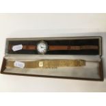2 vintage watches. The-saleroom.com showing catalogue only, live bidding available via our
