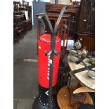 A metal hat and coat stand The-saleroom.com showing catalogue only, live bidding available via our