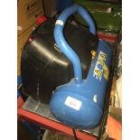 An air compressor The-saleroom.com showing catalogue only, live bidding available via our website.