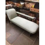 An Edwardian chaise longue The-saleroom.com showing catalogue only, live bidding available via our