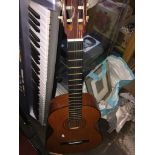 Almeria Spanish acoustic guitar The-saleroom.com showing catalogue only, live bidding available