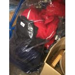 2 bags of misc clothing items to include motorcycle and outdoor. The-saleroom.com showing
