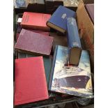 A box of books The-saleroom.com showing catalogue only, live bidding available via our website. If