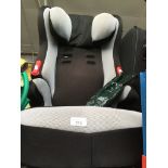 A child's car seat. The-saleroom.com showing catalogue only, live bidding available via our website.