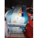 2 packs of Tena pads. The-saleroom.com showing catalogue only, live bidding available via our
