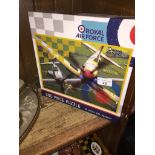 A Royal Air Force 500 piece jigsaw puzzle The-saleroom.com showing catalogue only, live bidding