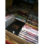 A box of DVDs The-saleroom.com showing catalogue only, live bidding available via our website. If