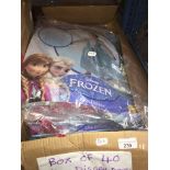 A box of 40 Disney Frozen Elsa dresses The-saleroom.com showing catalogue only, live bidding