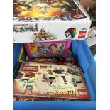 A crate of Lego + boxed Lego kits. The-saleroom.com showing catalogue only, live bidding available