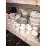 Royal Doulton Twilite Rose dinner ware approx. 85 pieces The-saleroom.com showing catalogue only,