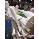 Quantity of mannequins - AF. The-saleroom.com showing catalogue only, live bidding available via our